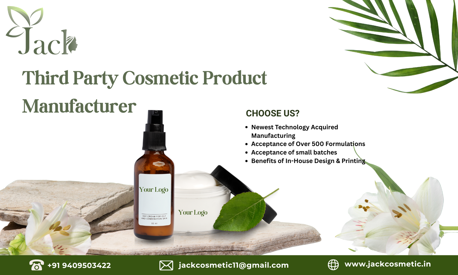 third party cosmetics products manufacturer