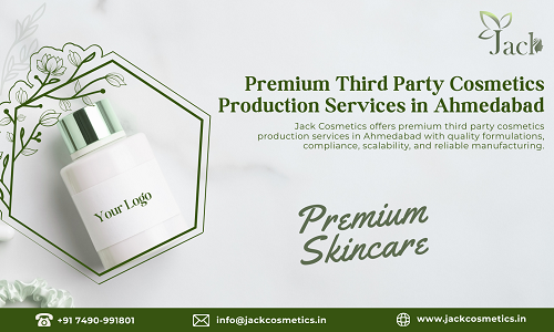 premium third party cosmetic production services in ahmedabad gujarat india