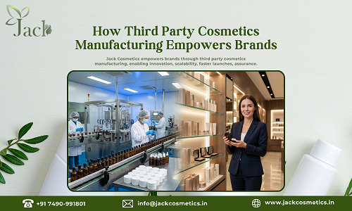 how third party cosmetics manufacturing empowers brands in ahmedabad