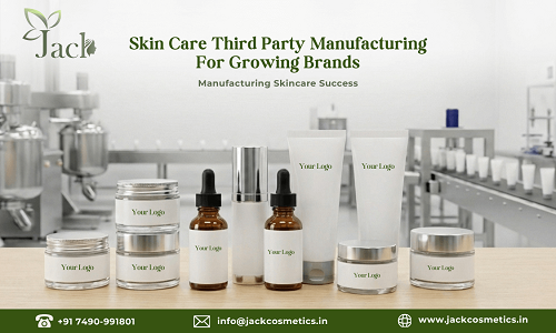 skin care third party manufacturing for growing brands in india